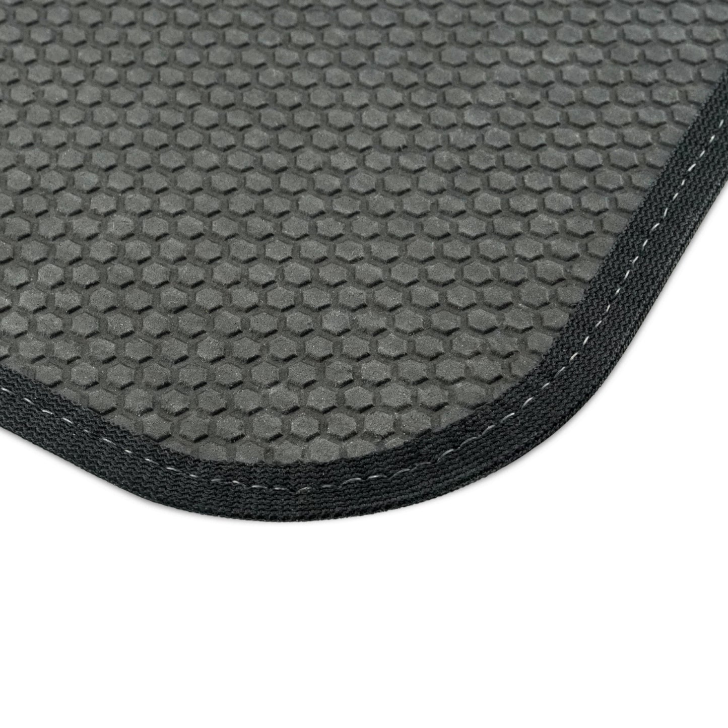 Black HORSEPOWER Floor Mats Set