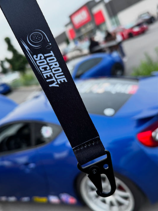 SEND IT Black Keychain