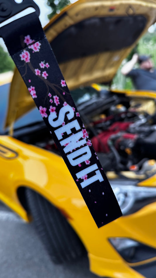 SEND IT Blossom Keychain